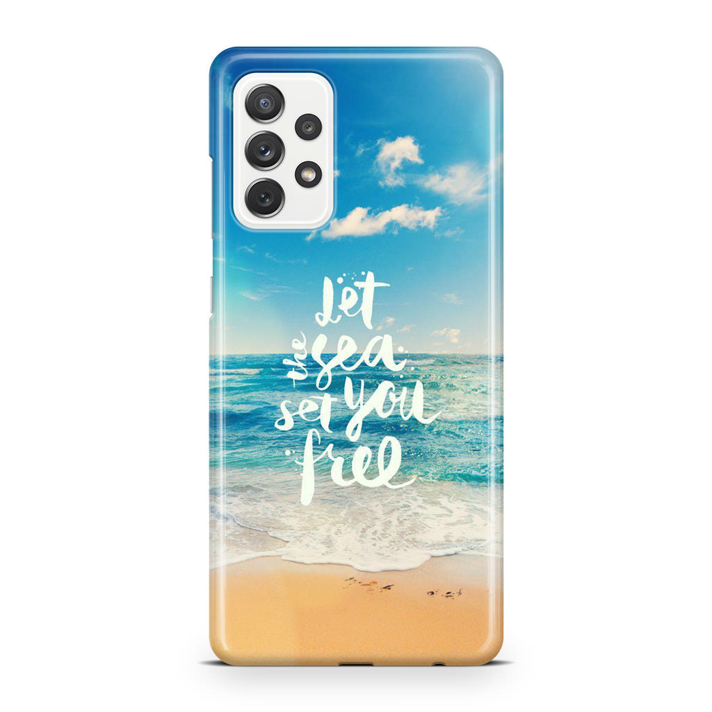 The Sea Set You Free Galaxy A23 5G Case