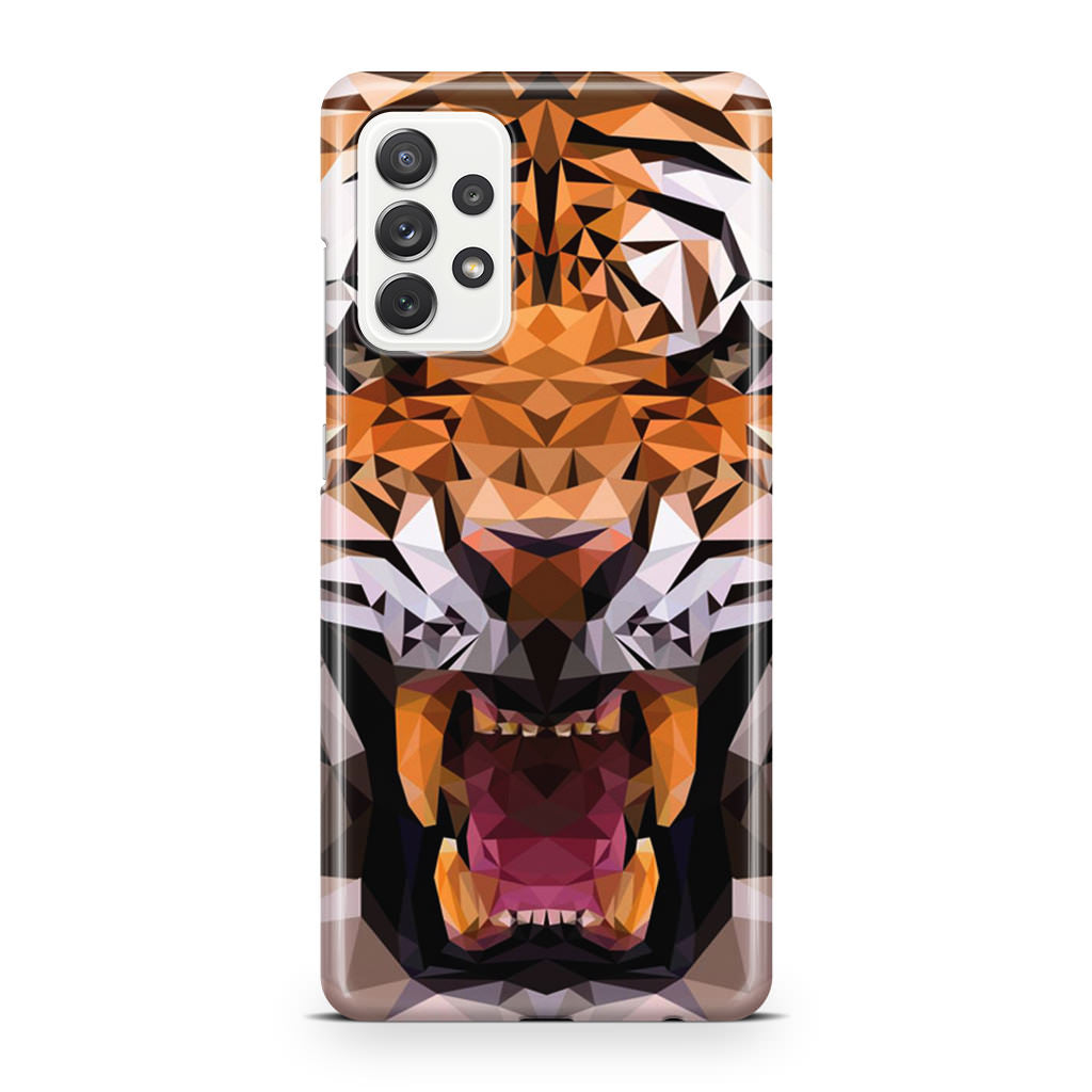 Tiger Polygon Galaxy A32 / A52 / A72 Case