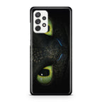 Toothless Dragon Eyes Close Up Galaxy A23 5G Case
