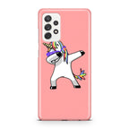 Unicorn Dabbing Pink Galaxy A23 5G Case