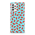 Watermelon Fruit Pattern Blue Galaxy A23 5G Case