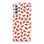 Watermelon Fruit Pattern White Galaxy A23 5G Case