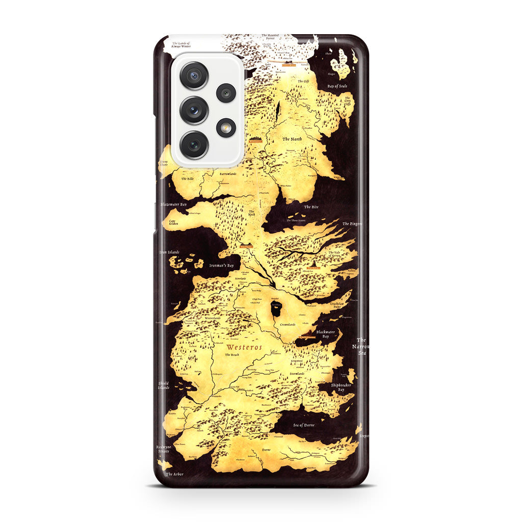 Westeros Map Galaxy A32 / A52 / A72 Case