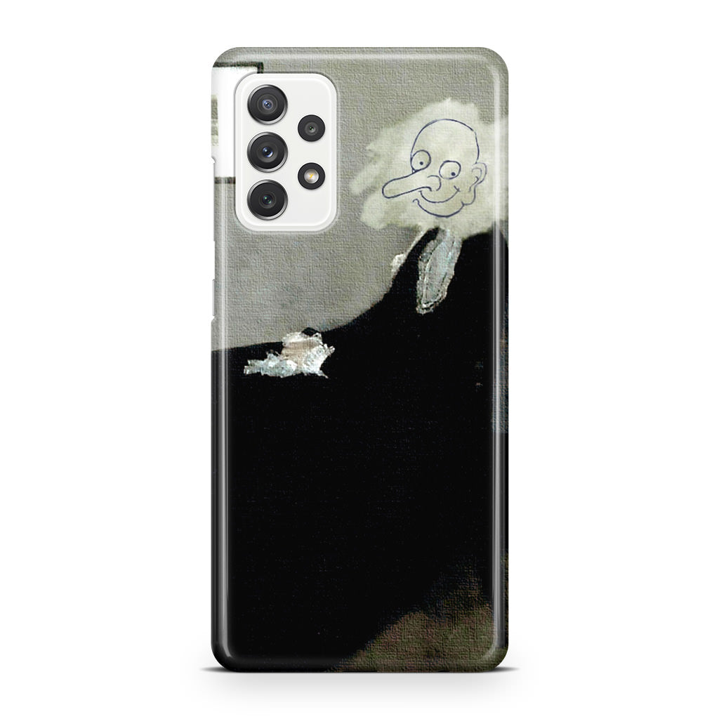 Whistler's Mother by Mr. Bean Galaxy A32 / A52 / A72 Case