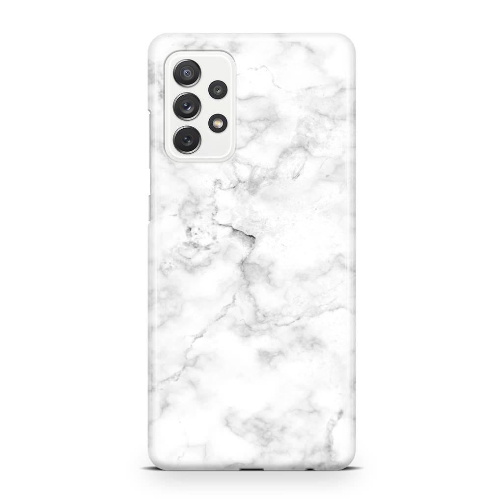 White Marble Galaxy A32 / A52 / A72 Case