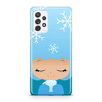 Winter Afro Girl Galaxy A23 5G Case