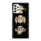 3 Wise Monkey Galaxy A32 / A52 / A72 Case