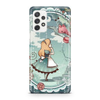 Alice And Cheshire Cat Poster Galaxy A32 / A52 / A72 Case