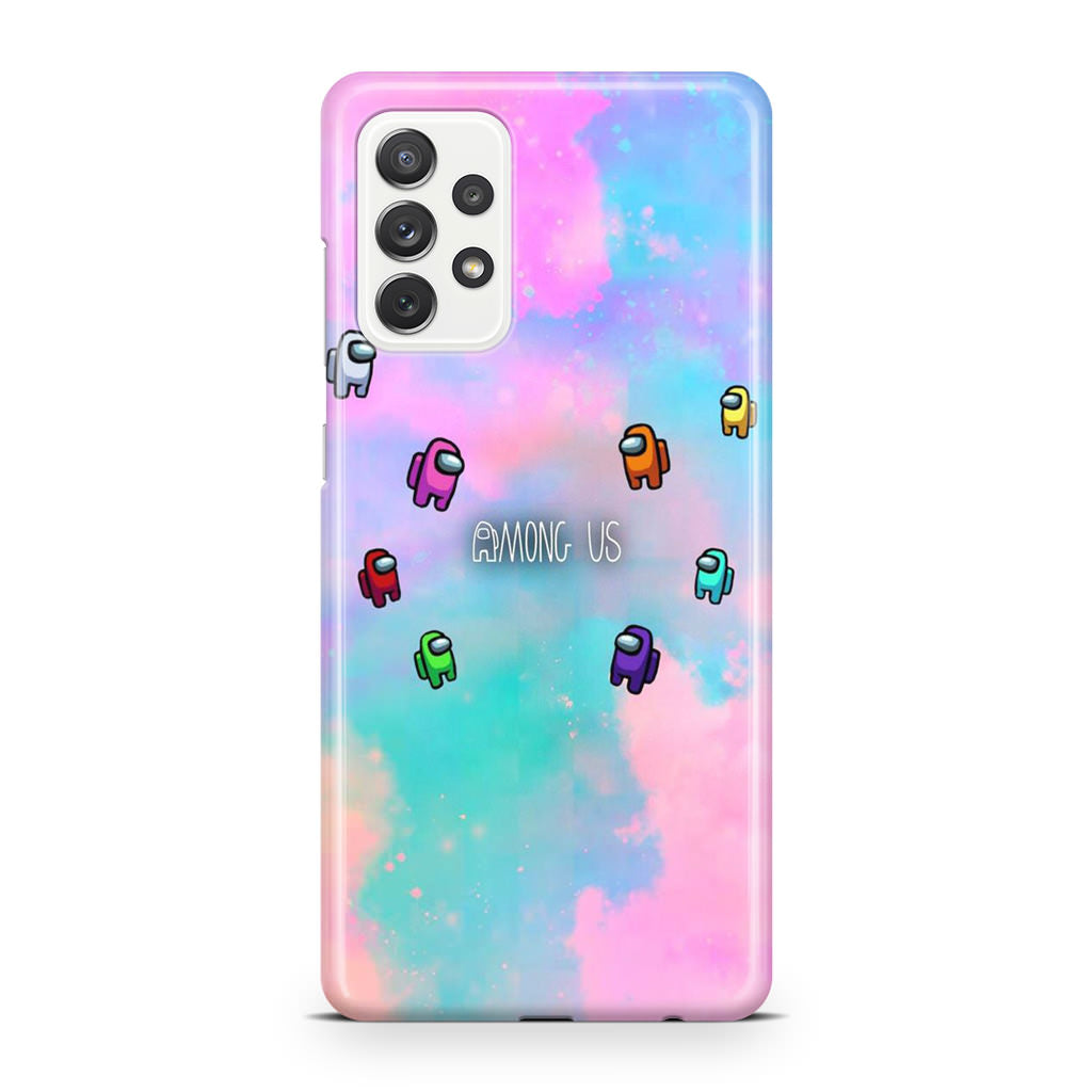 Among Us Colorful Galaxy A23 5G Case