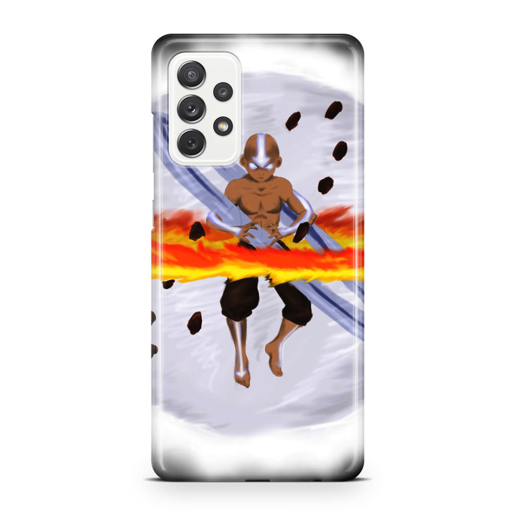 Avatar Aang Controls Four Elements Galaxy A23 5G Case