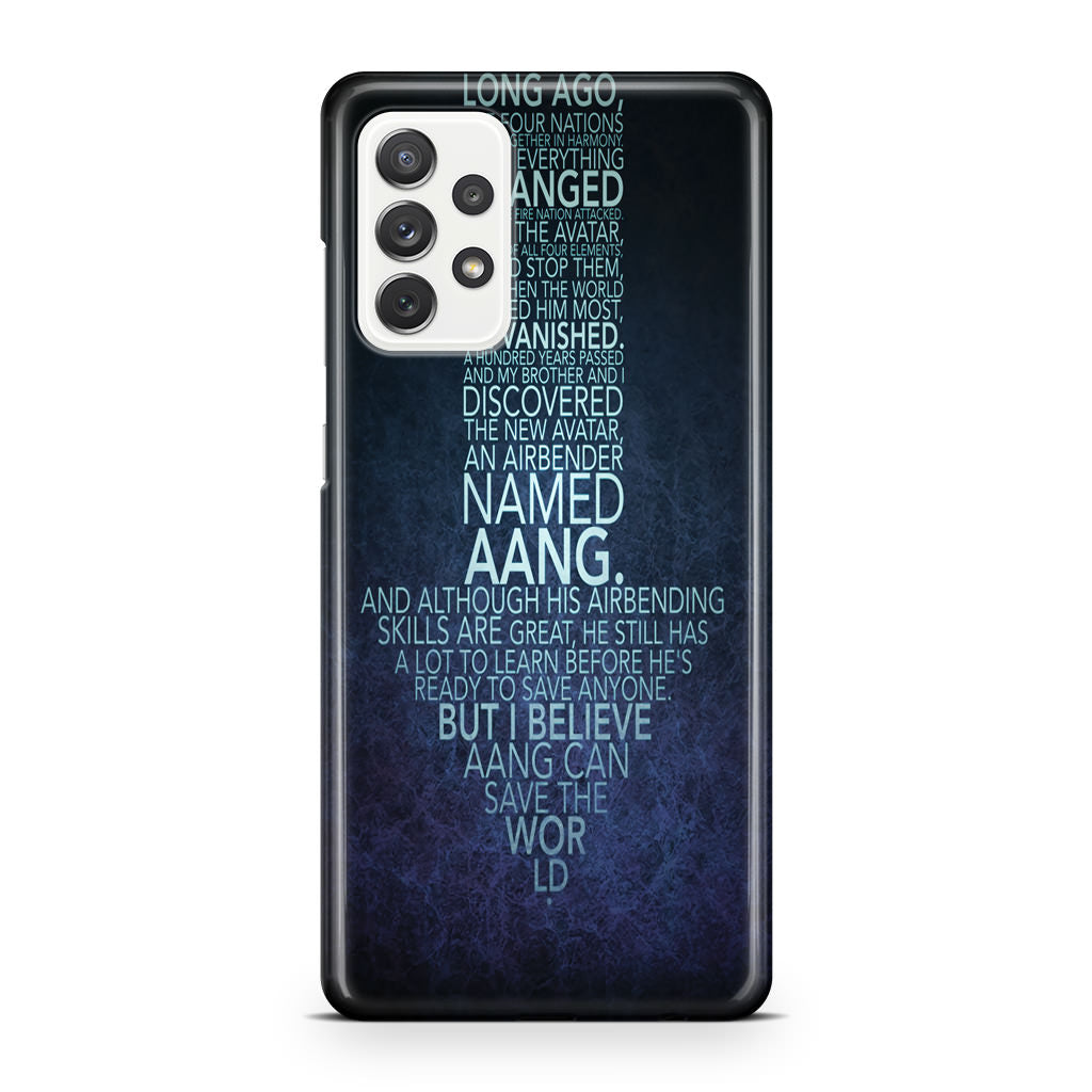 Avatar Quotes Galaxy A32 / A52 / A72 Case