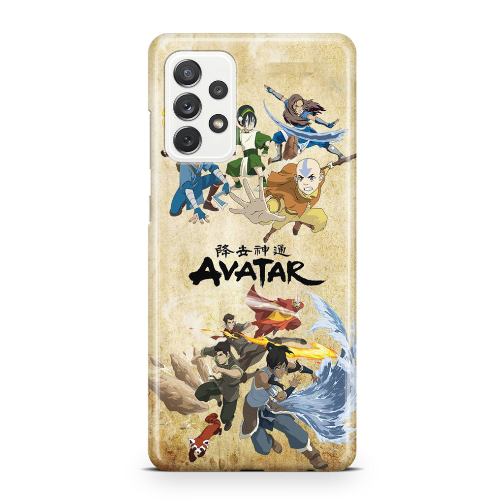 Avatar The Last Airbender & The Legend Of Korra Galaxy A32 / A52 / A72 Case