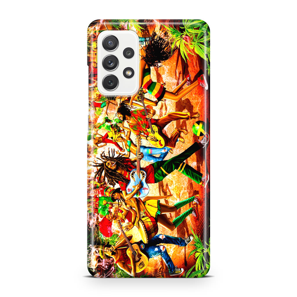 Bob Marley Reggae Galaxy A32 / A52 / A72 Case