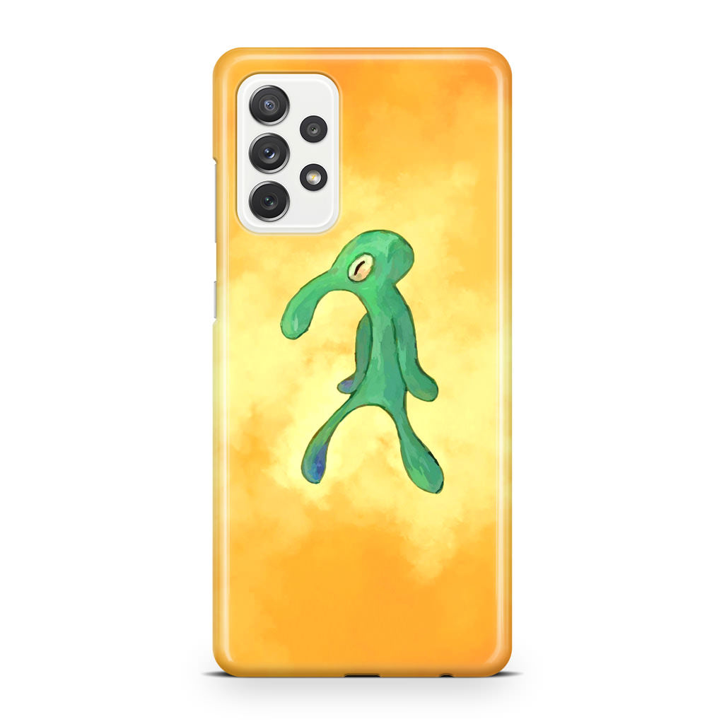 Bold and Brash Squidward Painting Galaxy A32 / A52 / A72 Case