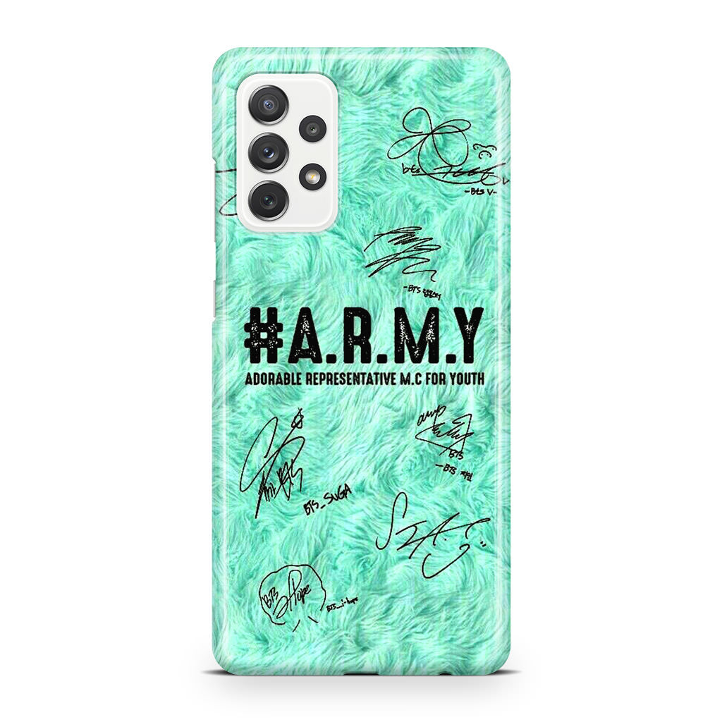 BTS Army Signature Galaxy A32 / A52 / A72 Case