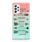BTS Members Name Galaxy A23 5G Case