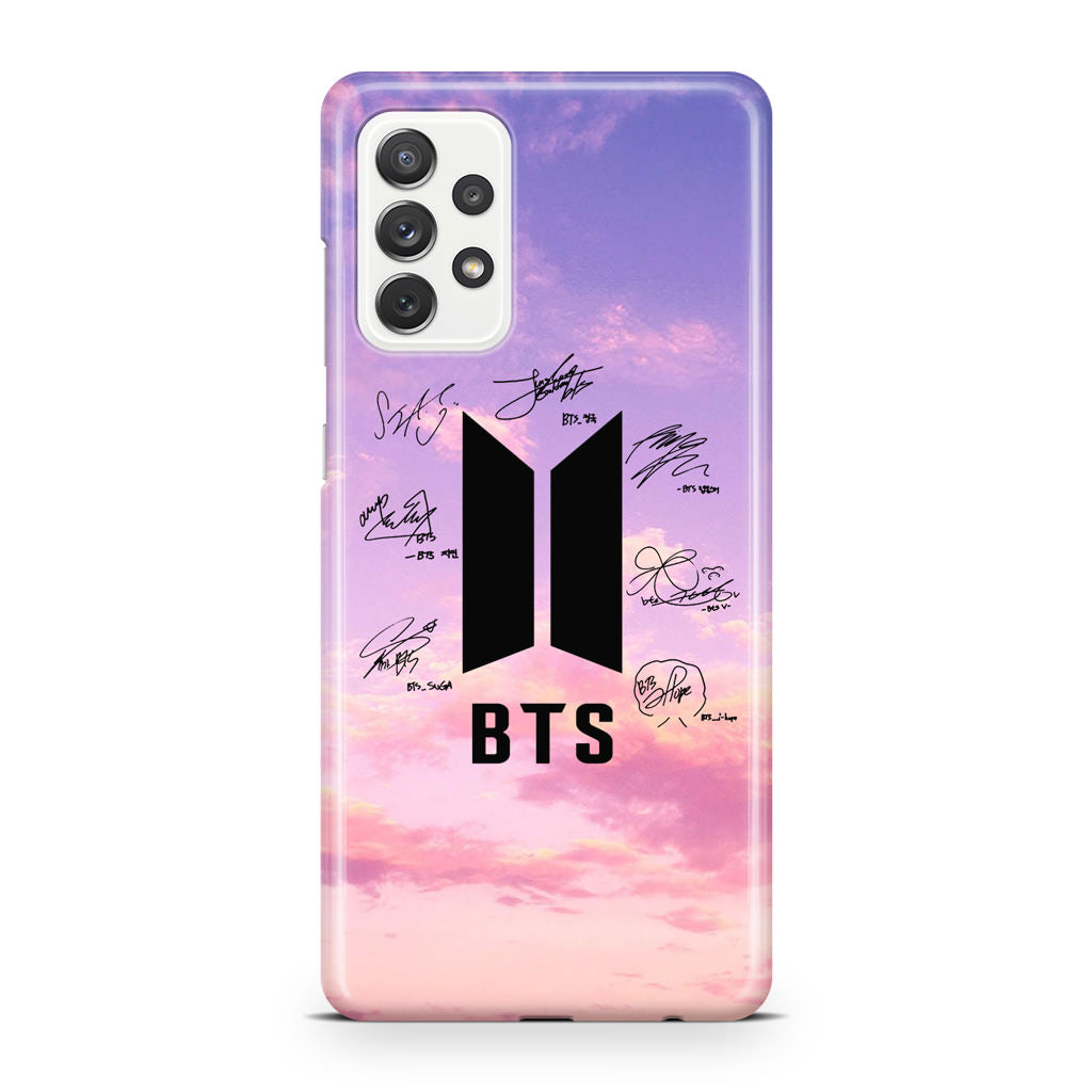 BTS Signature 2 Galaxy A32 / A52 / A72 Case