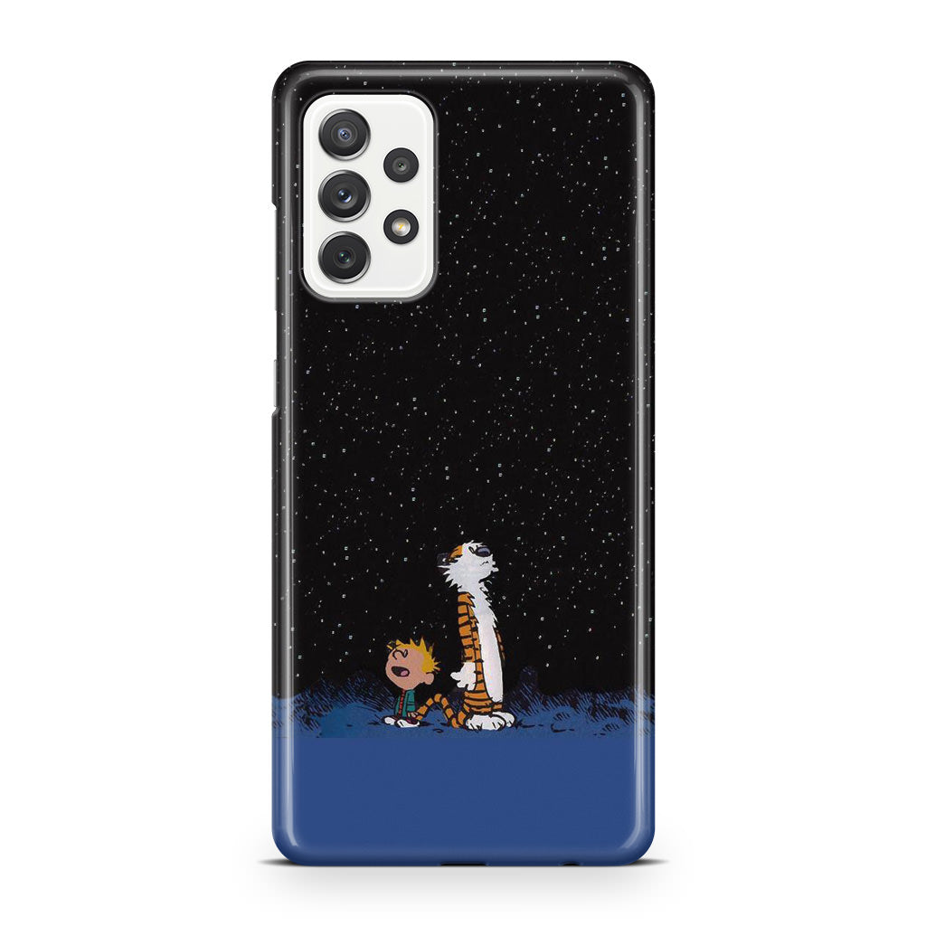 Calvin and Hobbes Space Galaxy A32 / A52 / A72 Case