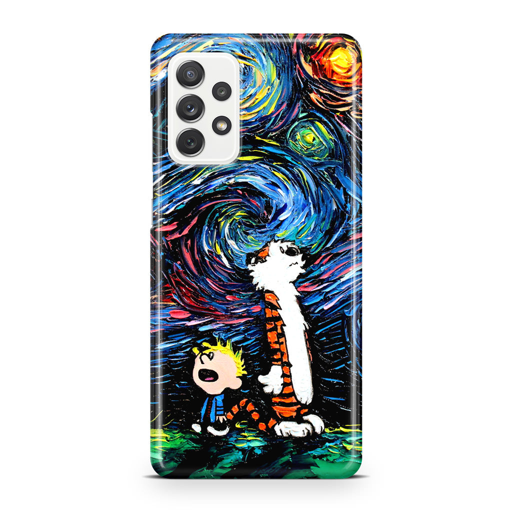 Calvin Art At Starry Night Galaxy A32 / A52 / A72 Case