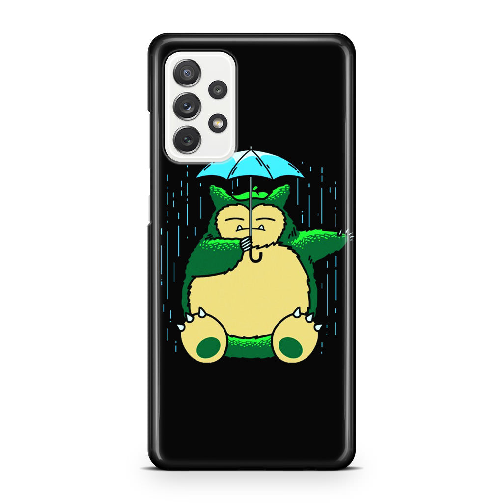 Cute Snorlax Umbrella Galaxy A32 / A52 / A72 Case