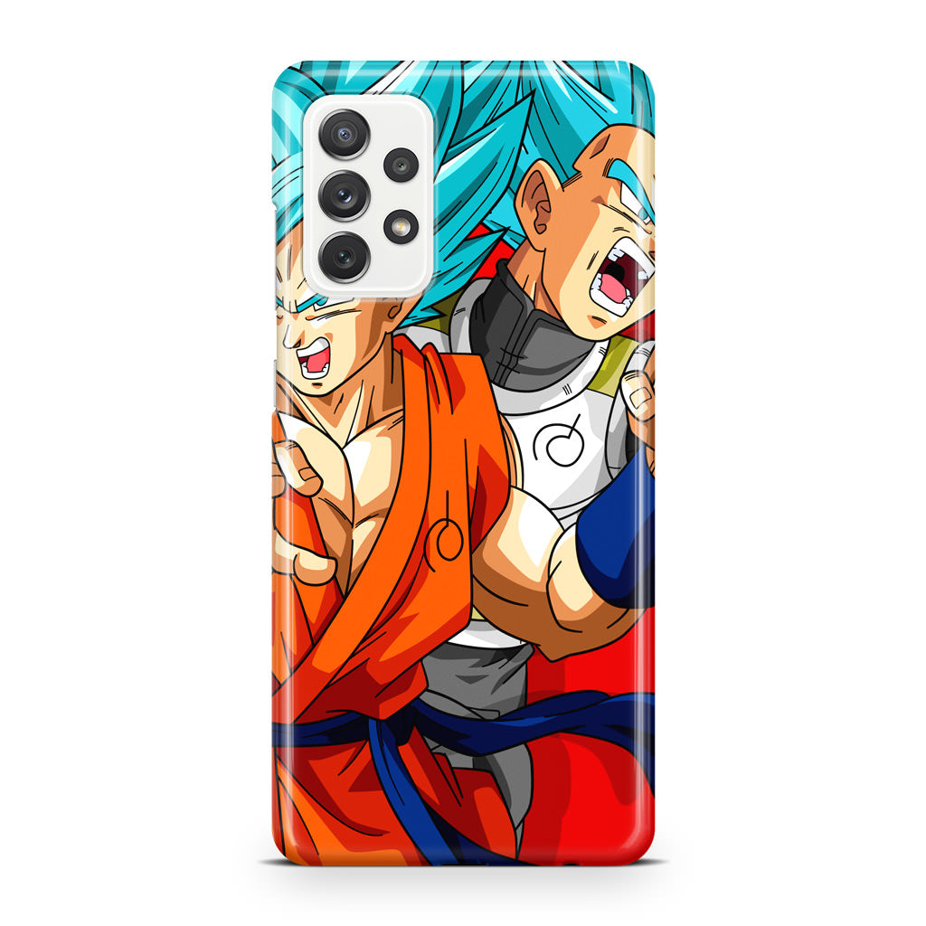 Dragon Ball Super SSGSS Goku And Vegeta Galaxy A32 / A52 / A72 Case