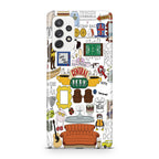 Friends TV Show Central Perk Sticker Galaxy A23 5G Case