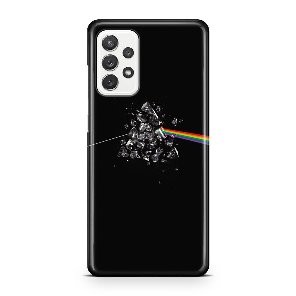 Glass Broken Light Refraction Galaxy A23 5G Case