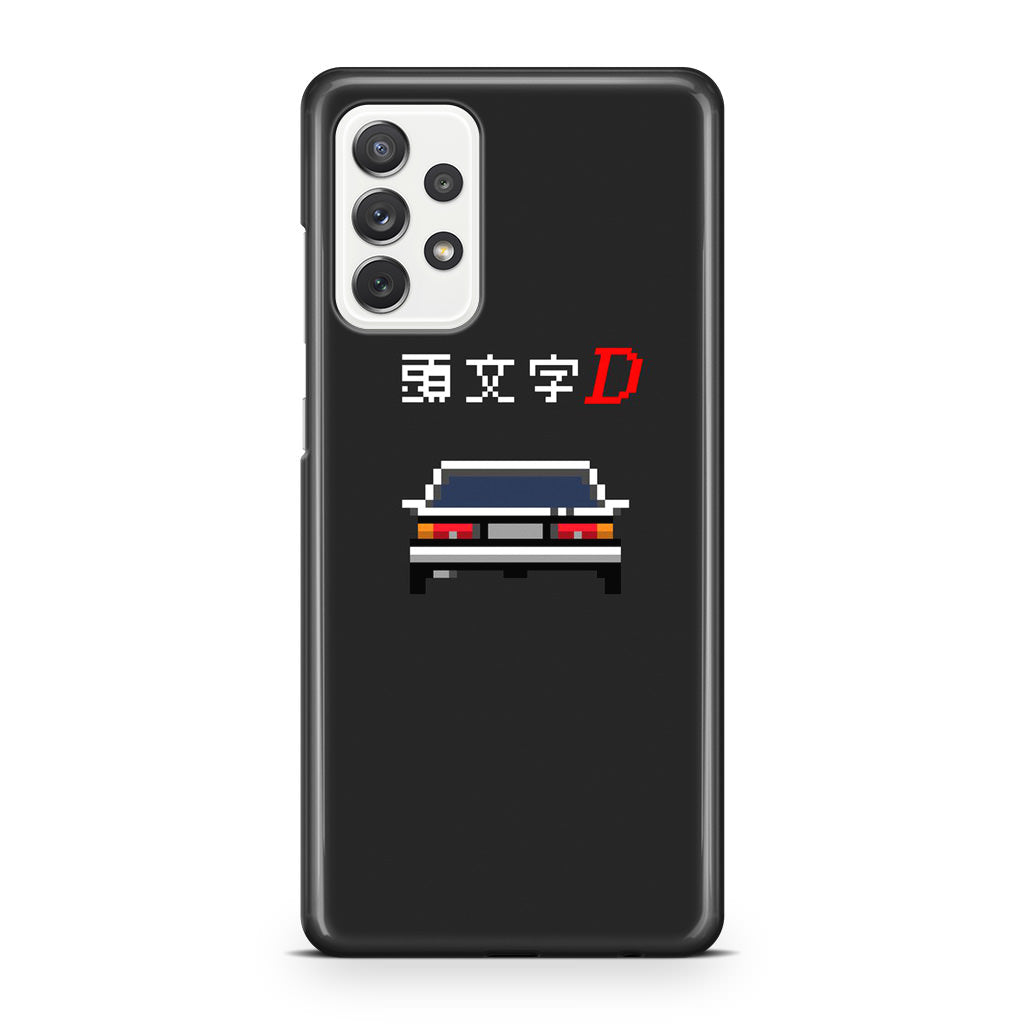 Initial D Pixel Art Galaxy A32 / A52 / A72 Case