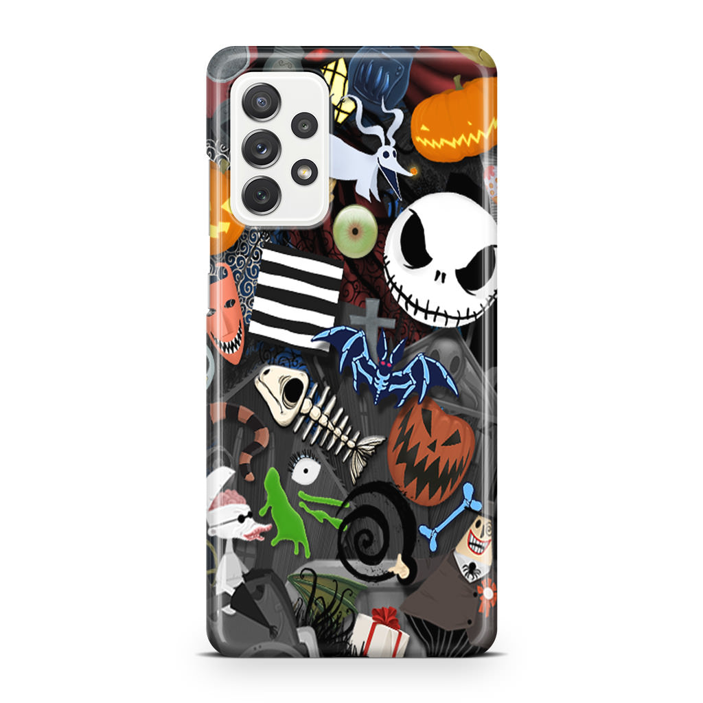 Nightmare Before Chrismast Collage Galaxy A32 / A52 / A72 Case