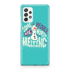 Olaf Frozen Is Melting Galaxy A23 5G Case
