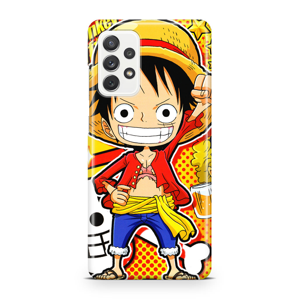 One Piece Cute Luffy Galaxy A32 / A52 / A72 Case