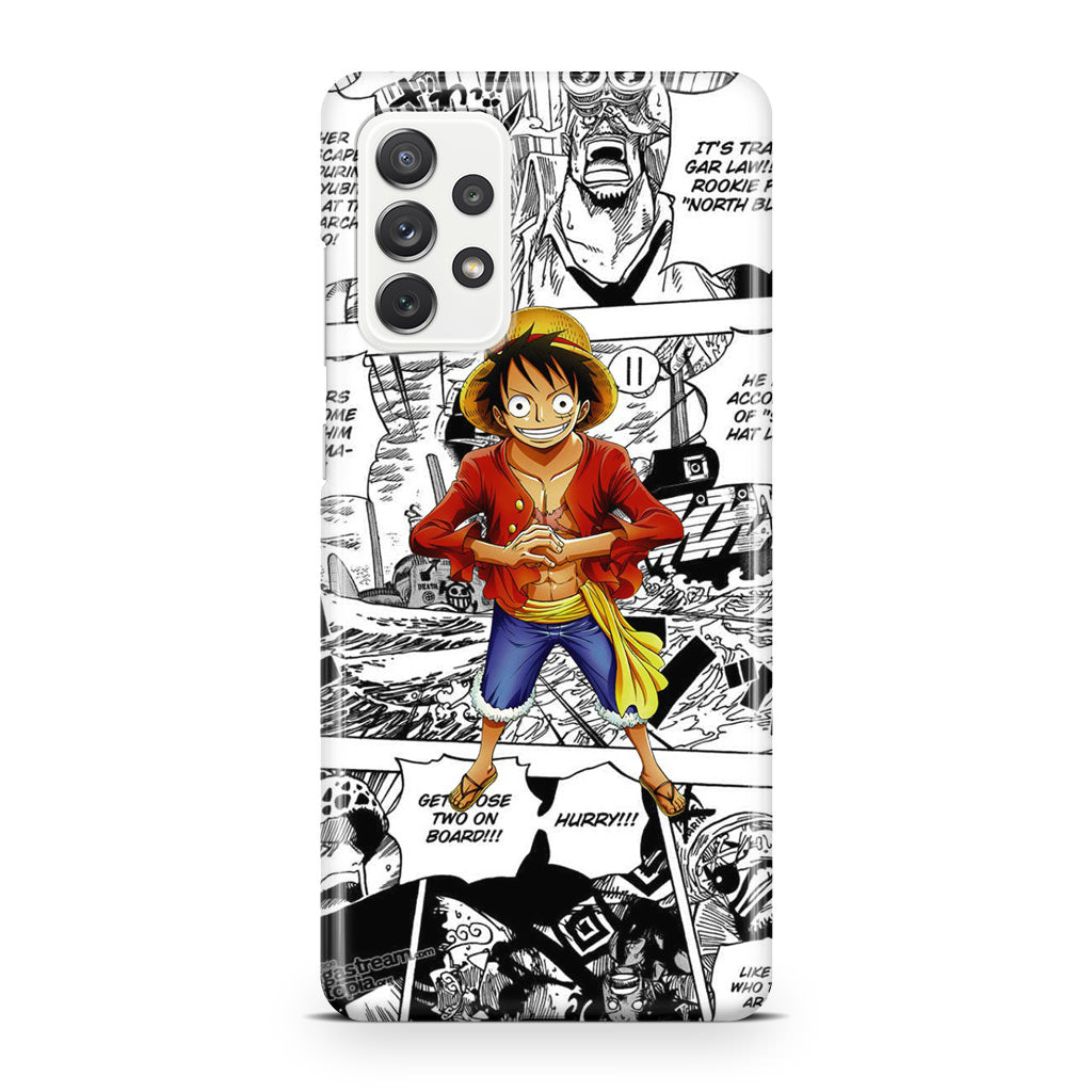 One Piece Luffy Comics Galaxy A32 / A52 / A72 Case