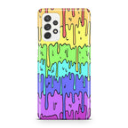 Pastel Kawaii Melting Rainbow Galaxy A32 / A52 / A72 Case
