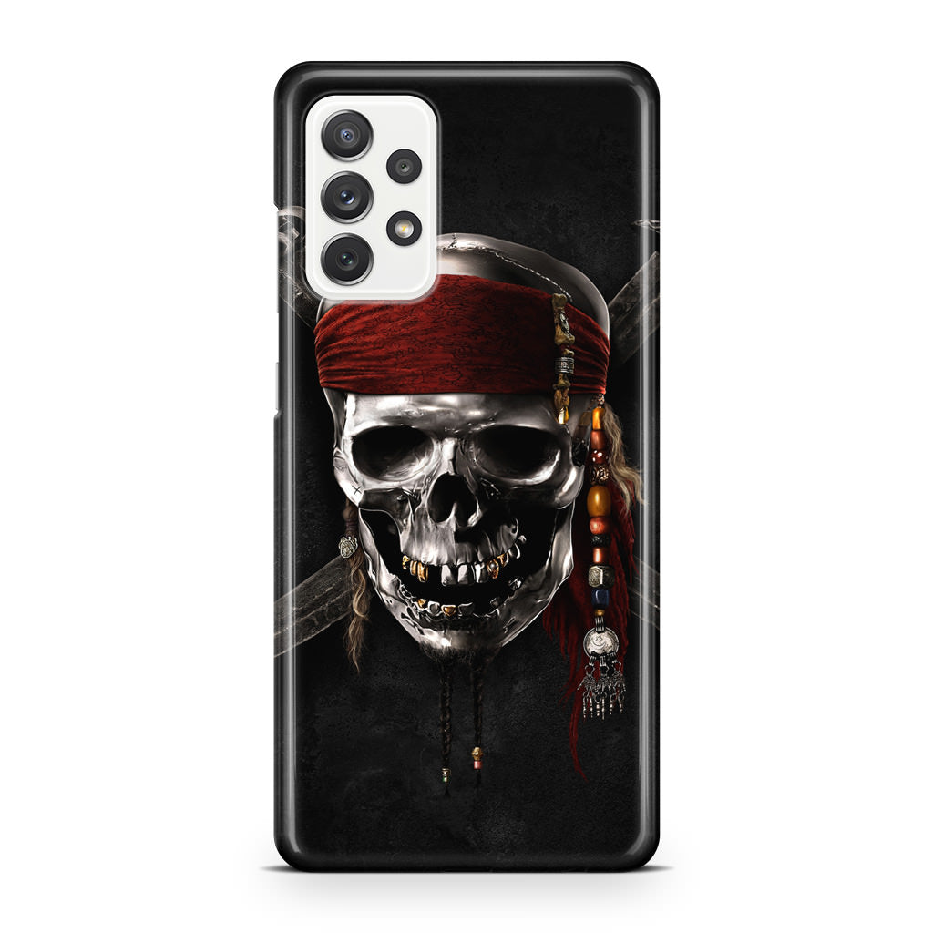 Pirates Of Carribean Skull Galaxy A32 / A52 / A72 Case