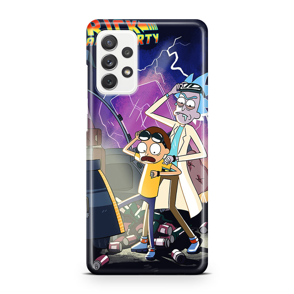 Rick And Morty Back To The Future Galaxy A32 / A52 / A72 Case