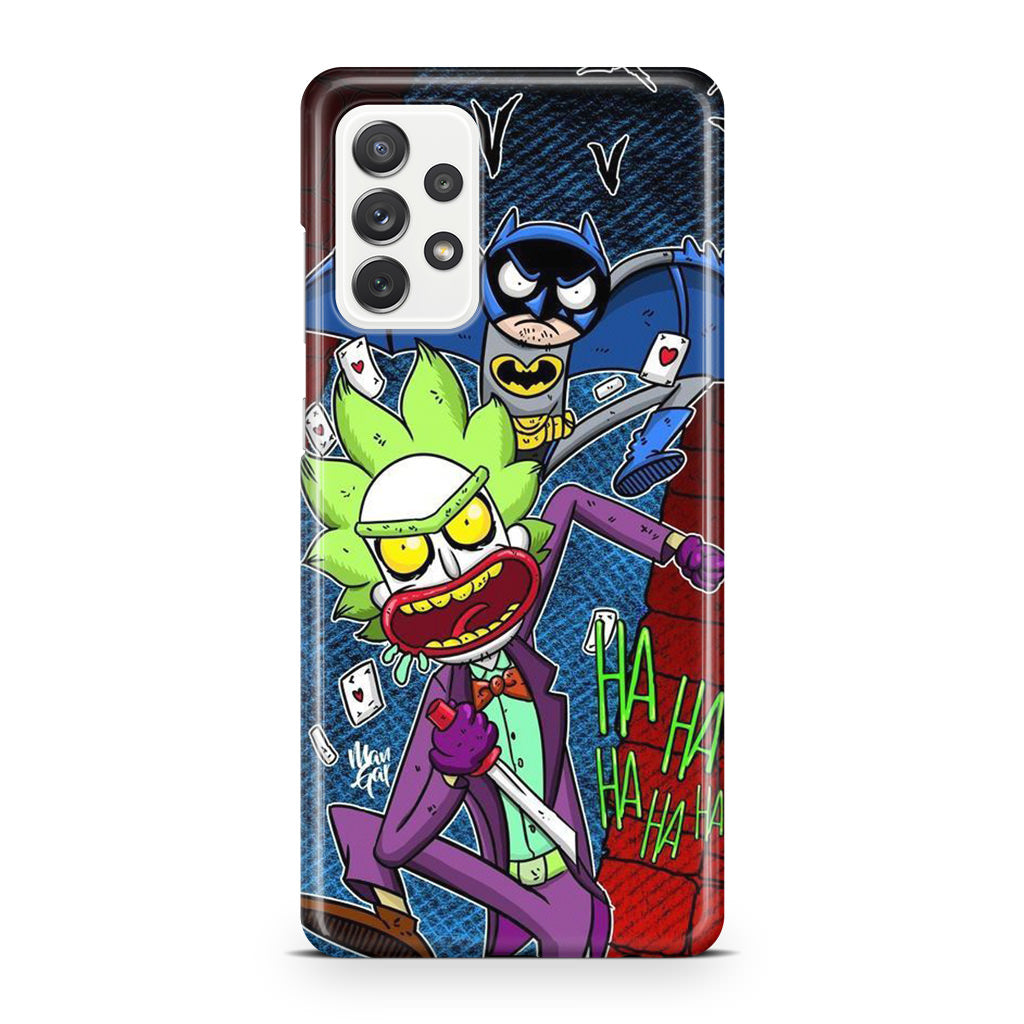 Rick And Morty Bat And Joker Clown Galaxy A23 5G Case
