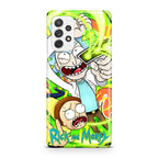 Rick And Morty Shoot Portal Gun Galaxy A32 / A52 / A72 Case