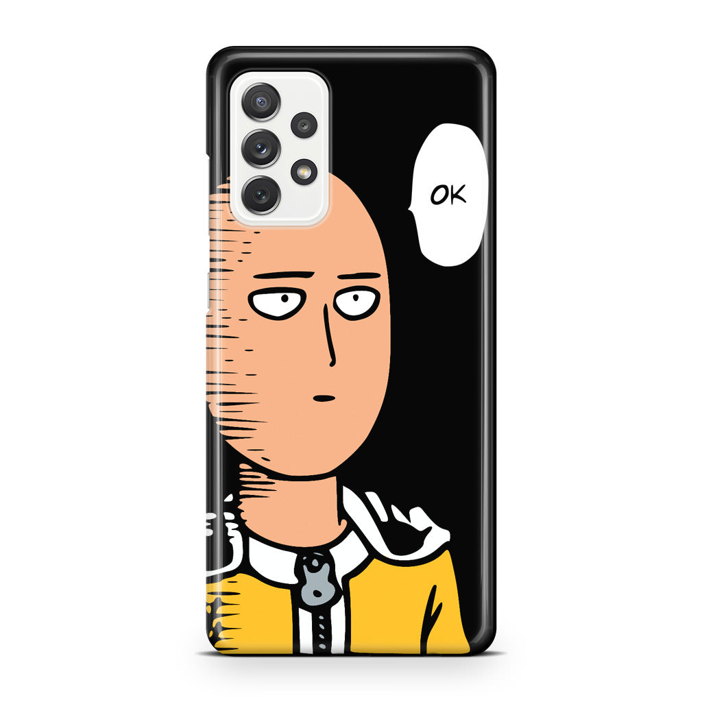 Saitama Poker Face Galaxy A32 / A52 / A72 Case