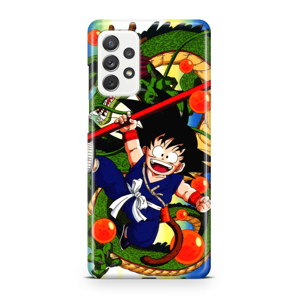 Shenlong And Little Goku Dragon Ball Galaxy A23 5G Case