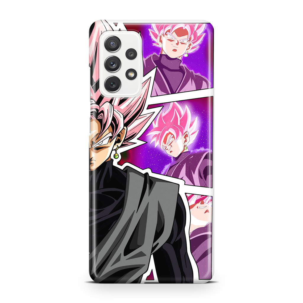 Super Goku Black Rose Collage Galaxy A32 / A52 / A72 Case