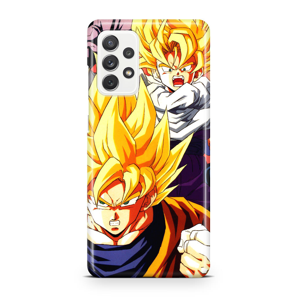 Super Saiyan Goku And Gohan Galaxy A32 / A52 / A72 Case