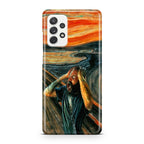 The Scream Death Grips Galaxy A23 5G Case