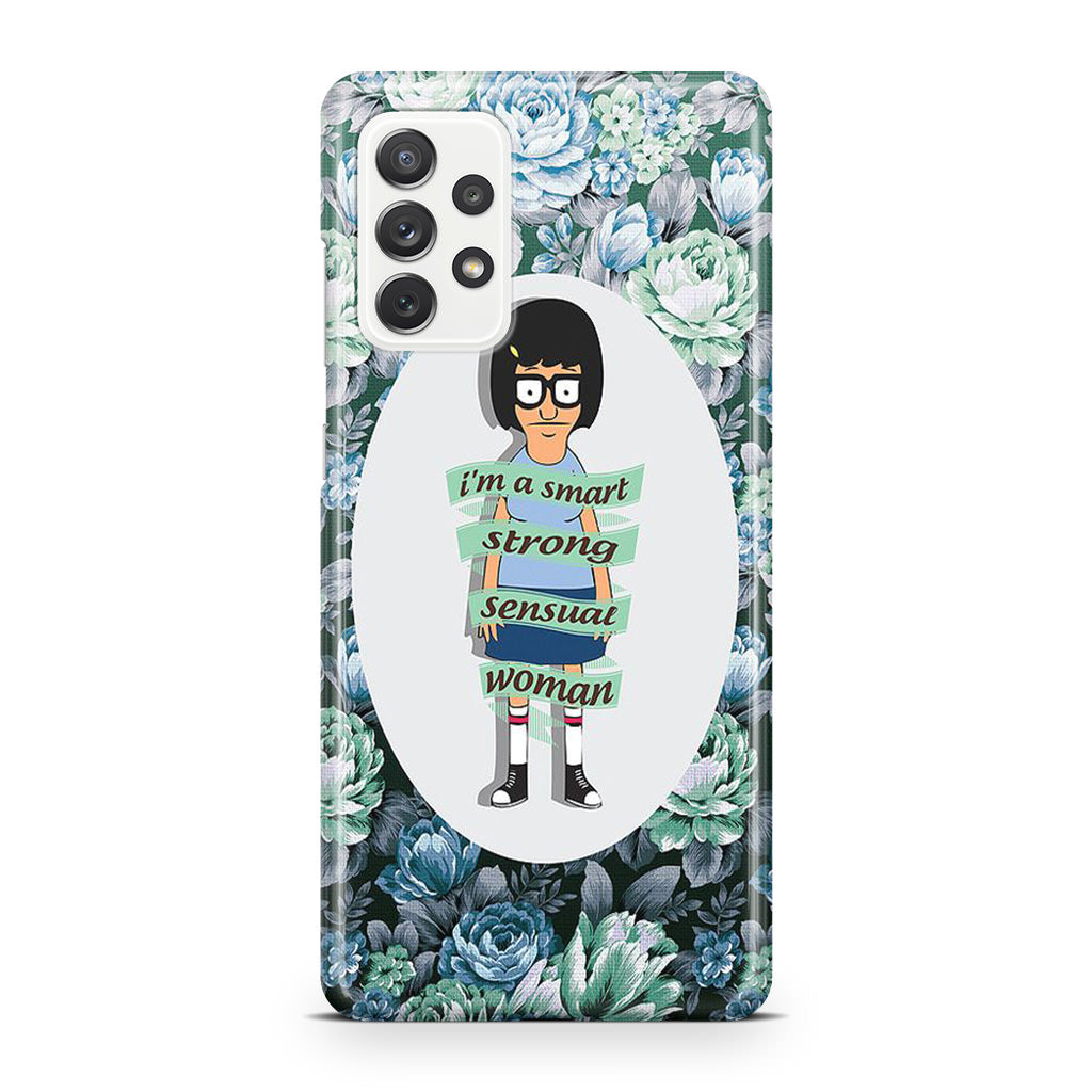 Tina Belcher Flower Woman Quotes Galaxy A32 / A52 / A72 Case