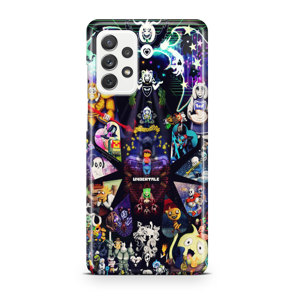 Undertale All Characters Galaxy A32 / A52 / A72 Case