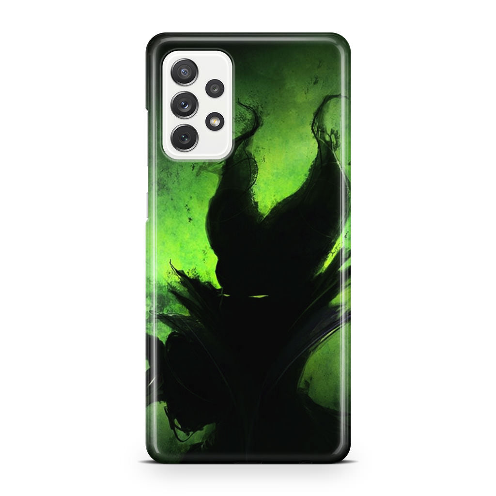 Villains Maleficent Silhouette Galaxy A32 / A52 / A72 Case