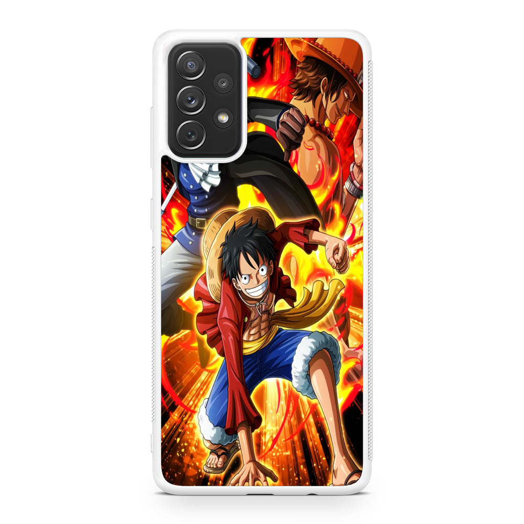 Ace Sabo Luffy Brotherhood Galaxy A23 5G Case