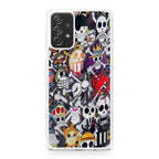 All Pirate Symbols One Piece Galaxy A32 / A52 / A72 Case