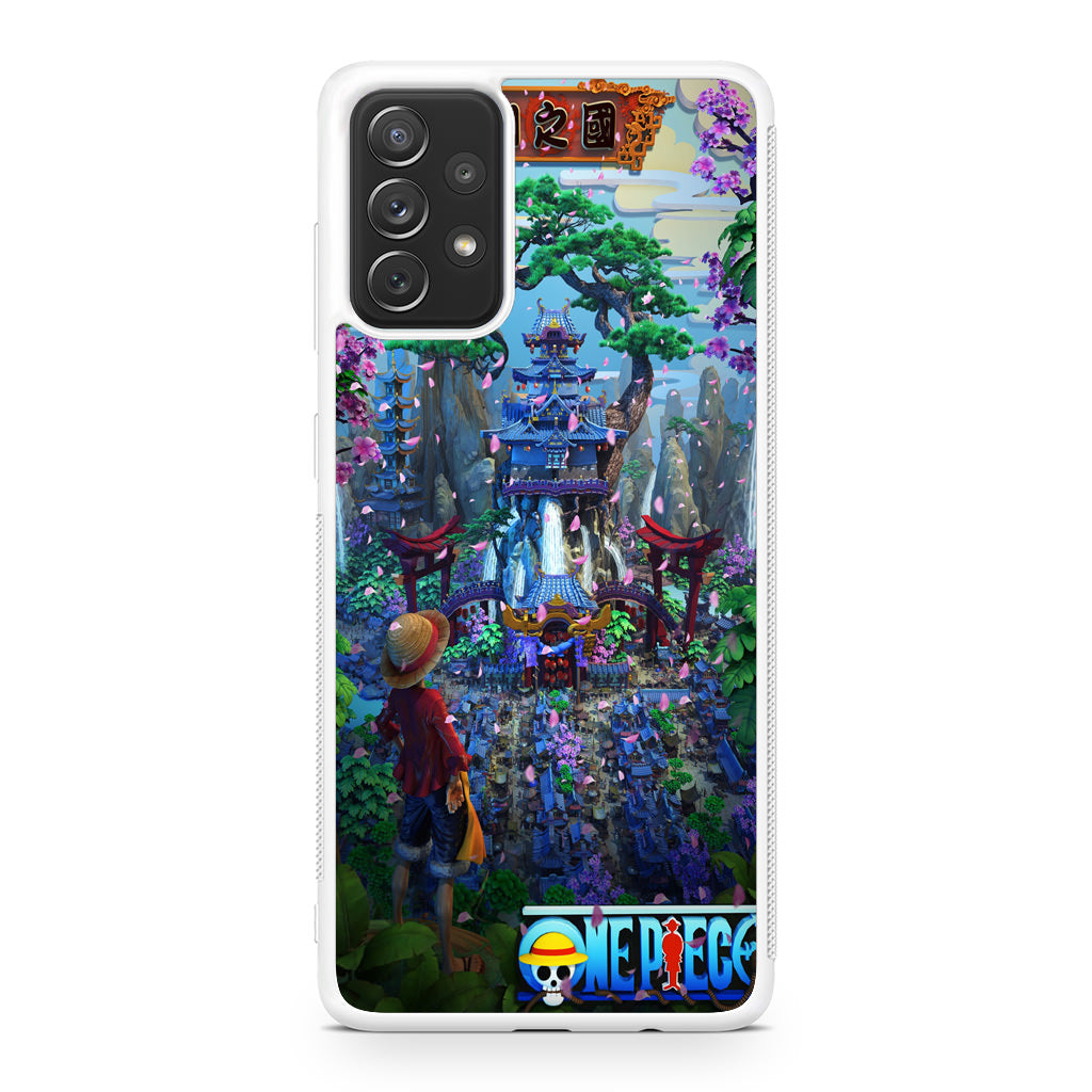 Flower Capital of Wano One Piece Galaxy A23 5G Case