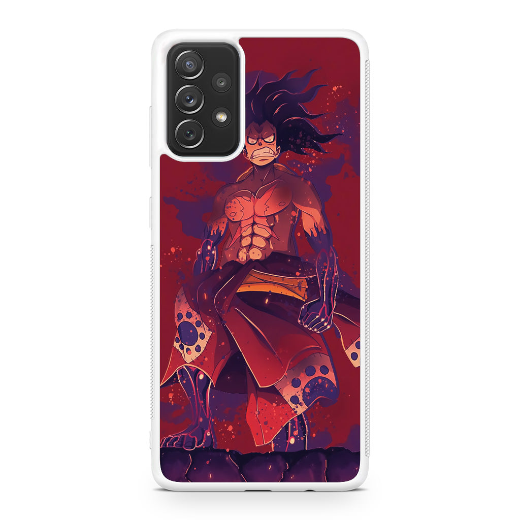 Luffy Snake Man Art Galaxy A32 / A52 / A72 Case
