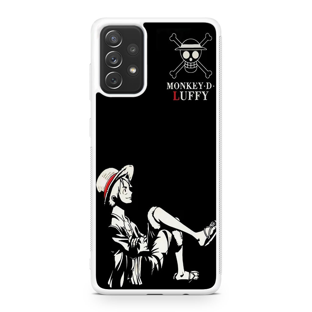 Monkey D Luffy Black And White Galaxy A23 5G Case